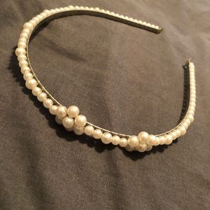 ✨ Beaded pearl headband